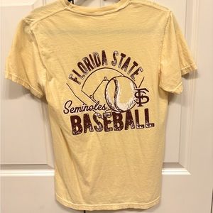 Sunday Gold Baseball FLORIDA STATE tshirt